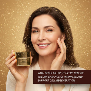 BIOXCIN Anti-Wrinkle Gold Cream 24K Gold + Silk Protein