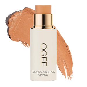 Ogee Sculpted Complexion Foundation Stick (Aspen 1.0W - Fair, Warm Undertones) Full Coverage Foundation Makeup - Instantly Balance & Even Complexion - 70% Organic Ingredients