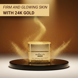 BIOXCIN Anti-Wrinkle Gold Cream 24K Gold + Silk Protein