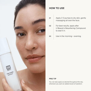 U Beauty The SUPER Hydrator - Mega-Dose Skin Hydrator and Hyaluronic Acid Moisturizing Cream with Peptides and Grapeseed Oil for Supple, Smooth, and Softer-Looking Skin For Up To 48 Hours - 0.5 fl oz | Mega-dose skin hydrator, peptides and grapeseed oil,