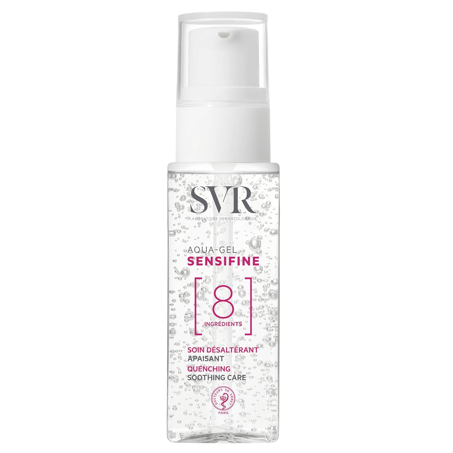 SVR - Sensifine Aqua Gel - Sensitive Skin Relief - Instant Cooling Effect - Minimalist Ingredients - Enriched with Panthenol and Aloe Vera - 97% Natural Origin, Dermatologically Tested - 1.3 fl.oz