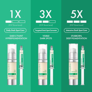 Easydew DW-EGF Melatoning Ampoule 5X - Hydrating Dark Spot Serum with Niacinamide & Glutathione for Uneven Skin - Fast Absorbing Day & Night Ampoule Korean Skin Care (Bottle 1.01 fl oz, EGF 5X)