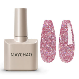 MAYCHAO 15ML Gel Nail Polish 1Pc Deep Cherry Red Nail Polish Soak Off UV LED Blood Red Nail Gel Polish Nail Art Starter Manicure Salon DIY at Home, 0.5 OZ