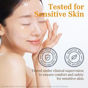Re.SPN Glass Glow Jelly Under Eye Masks - 60ct Vegan Korean Depuffing Hydrogel Pads for Dark Circles, Puffiness, Fine Lines & Eye Bags - Infused with Peptide Complex, Niacinamide & Botanicals, Cooling