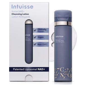 Active NAD+ Micellar Cleansing Lotion & Makeup Remover, 100ml | Gentle NAD toner for face with Prebiotics & Centella Asiatica - Soothes Skin, Removes Makeup & Supports the Skin Barrier