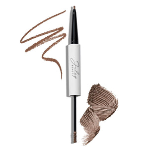 Julep Brow 101 Sculpting Pencil & Tinted Brow Gel Set - Dual-Ended Eyebrow Tool with Brush and Precision Tip - Long-Lasting, Waterproof Formula for Perfectly Defined and Tinted Brows -Taupe