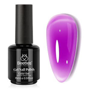 Beetles Red Gel Polish, Merlot Wine, 15ML Dark Red Gel Nail Polish