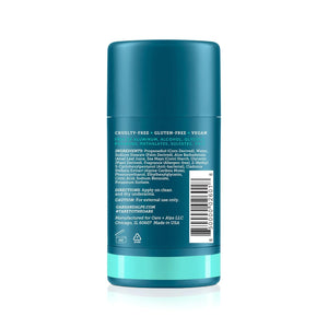 Oars + Alps Aluminum Free Deodorant for Men | Long Lasting Odor Protection, Clear & Free of White Residue, Anti-Chafing Smooth Glide, Dermatologist Tested, Deep Sea Glacier, 2pk, 2.6oz