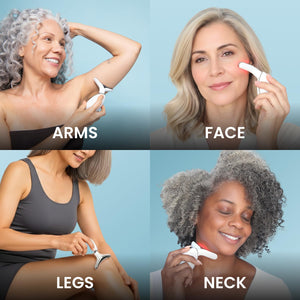 MyoGlow LED Neck Massager & 90-Day Niacinamide Serum