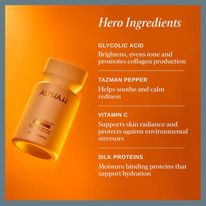 Alpha-H Liquid Gold Exfoliating Treatment 5% Glycolic Acid - Brighten, Even Tone, Smooth Texture, Reduce Appearance of Fine Lines - At-Home Skin Renewal for All Skin Types