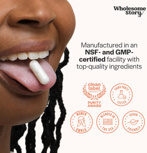Wholesome Story Myo-Inositol & D-Chiro Inositol Supplement for Women | Fertility Supplements for Hormonal Balance & Ovarian Health Support | Myoinositol | Ideal 40:1 Ratio | 30 Servings