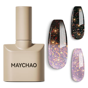 MAYCHAO 15ML Gel Nail Polish 1Pc Deep Cherry Red Nail Polish Soak Off UV LED Blood Red Nail Gel Polish Nail Art Starter Manicure Salon DIY at Home, 0.5 OZ