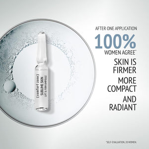 [ comfort zone ] Sublime Skin Lift & Firm Ampoules, Concentrated Anti-Aging Serum, Plumps, Smooths, Reduces Wrinkles, Clean Beauty, Peptides, Hyaluronic Acid, Mature Skin, 7 x 0.06 Fl Oz