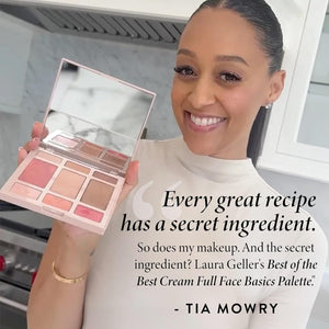 LAURA GELLER The Best of the Best Cream Full Face Palette | All-in-One Cream Face, Eye & Lip Palette | Blendable, Hydrating Makeup Made for Mature Skin