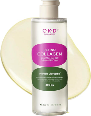 CKD Retino Collagen First Essence - Daily Face Deep Hydration Essence for Firming, Exfoliation, and Smoother Skin Texture. Collagen Boosting and Youthful Skin. Korean Skin Care. 5.07 fl oz