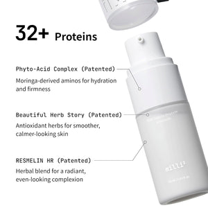 500 Dalton Protein Ampoule with 32 Collagen Peptide Complex, Korean Anti-Aging Firming Serum, Hypoallergenic Niacinamide Ampoule for Fine Lines, Loss of Elasticity & Uneven Tone, 1.01 fl.oz.