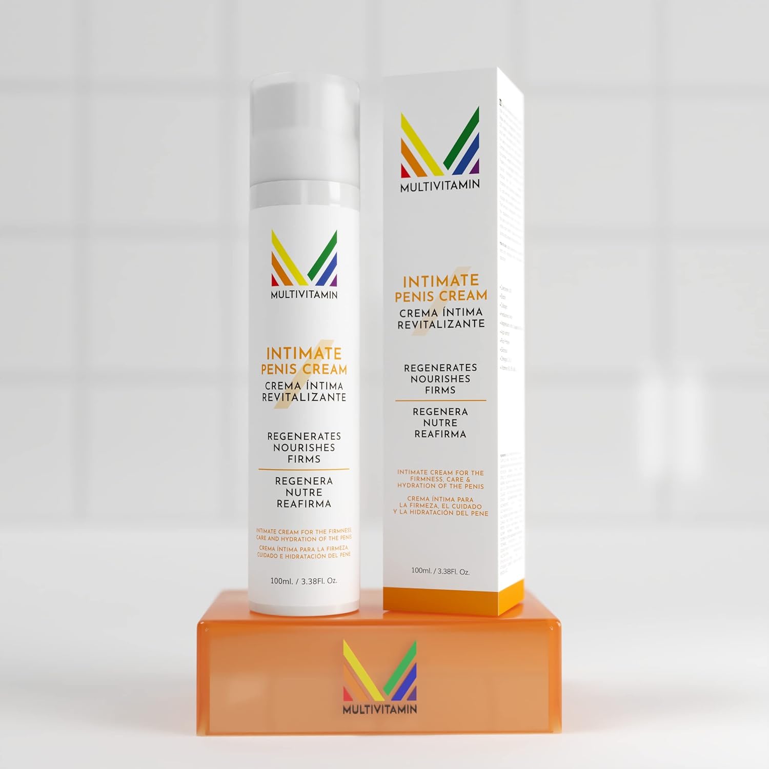 Multivitamin Male Intimate Cream for the care of the skin of the penis and testicles. Softens, rejuvenates, hydrates and protects