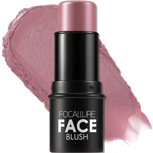 FOCALLURE Cream Blush Makeup,Buildable Blush Stick for Cheeks,Matte and Dewy Finish,Long Wearing,Easy Application,Lightweight Multi Stick,DUSTY ORCHID