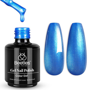 Beetles Red Gel Polish, Merlot Wine, 15ML Dark Red Gel Nail Polish
