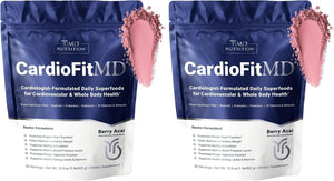 1MD Nutrition CardioFitMD - Vegan Beets Superfood Keto-Friendly - Nitric Oxide Supplement - Beet Root Powder - High Fiber Drink - 30 Days