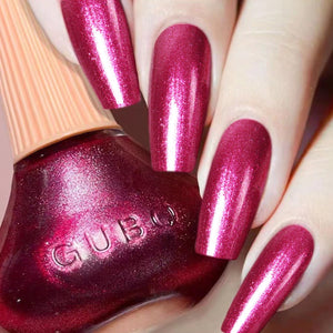 Major Dijit Quick Dry Nail Polish Cherry Summer Nail Lacquer for Nail Art Regular Nail Polish 0.41 fl oz.