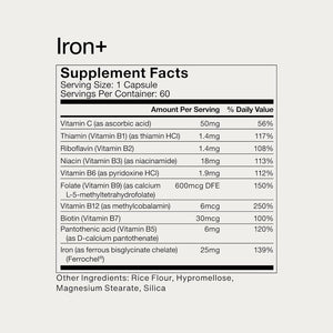 Momentous The Women's Three Bundle - Iron+, Calcium, & Vitamin D3 (2,000 IU) - 3 Critical Nutrients for All Women in 1 Daily Supplement System - NSF Certified for Sport - Gluten-Free - 60 Servings