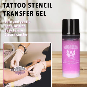 Tattoo Stencil Transfer Gel Purple 6.76 Fl Oz | Smudge-Proof Quick-Drying Vegan Gentle Gel, Works With Transfer Paper & Machines, Ideal For Tattoo Artists And Beginners