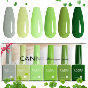 CANNI 6Pcs 9ml Hema-Free Nail Dehydrator Primer, Base Coat Reinforce Diamond Gel Top Coat and Matte Top Coat Gel Nail Polish Set, Soak Off LED Nail Gel Polish Set Nail Art Starter Manicure Salon