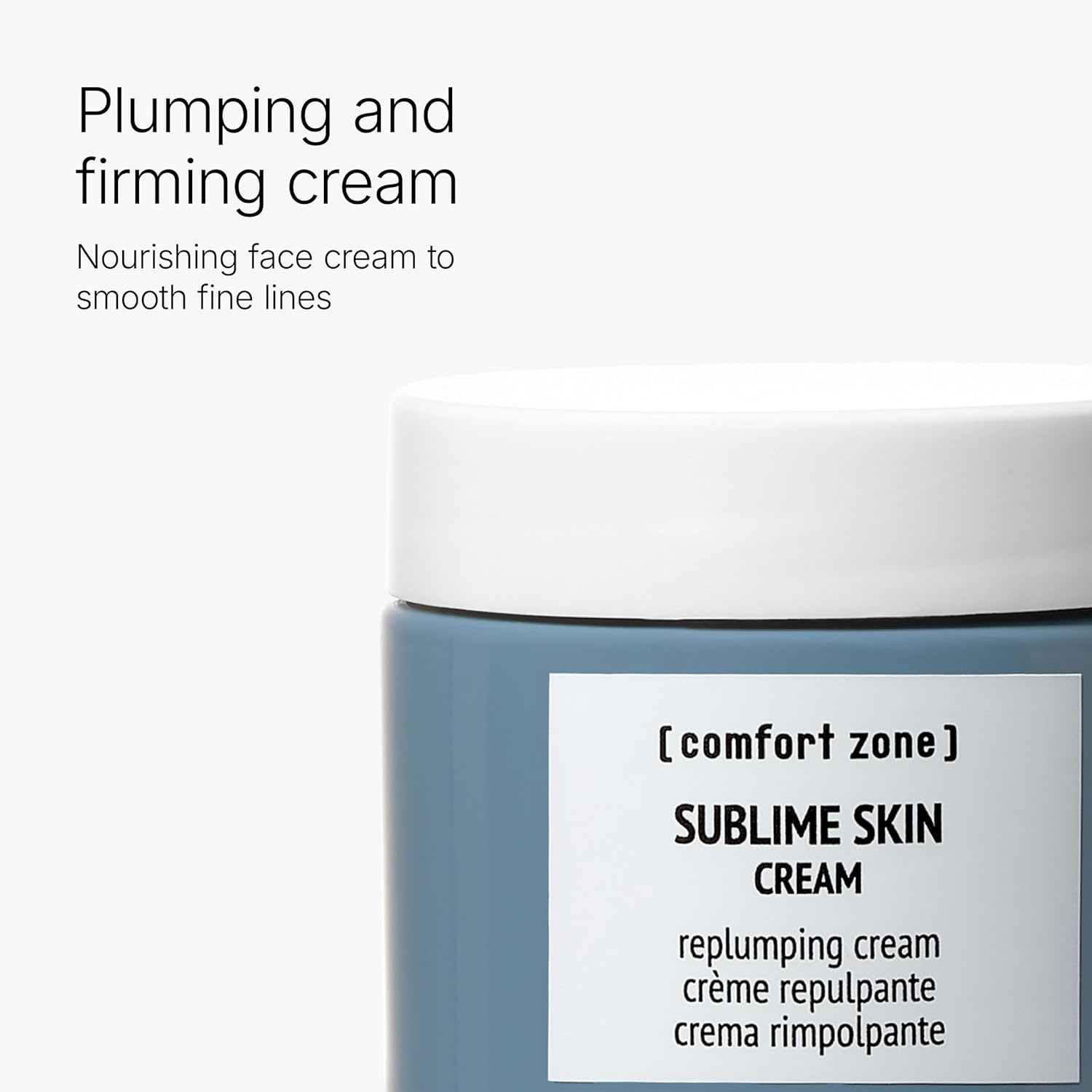 [ comfort zone ] Sublime Skin Cream | Nourishing Face Cream To Hydrate, Replump, Tone, And Firm For Normal To Dry Skin