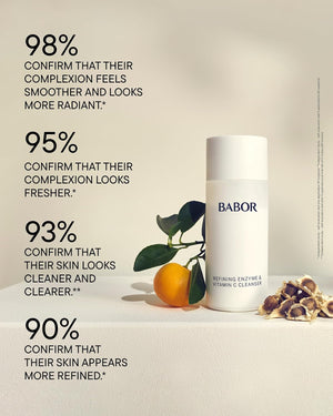 BABOR Enzyme Powder Cleanser, Vitamin C Exfoliating Face Wash, 1.41 oz
