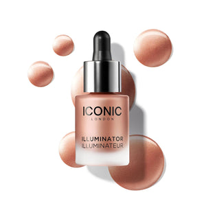 ICONIC LONDON Illuminator | Liquid Highlighting Drops for a Radiant Glow, Cruelty-Free, Vegan Makeup
