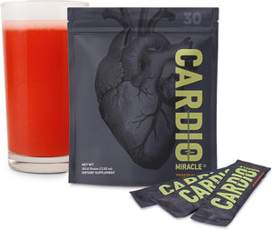 Cardio Miracle Nitric Oxide Supplement 60 Servings - Beet Root Powder with L-Arginine to Support Circulation, Blood Flow, Energy, Endurance, Stamina & Heart Health for Men and Women