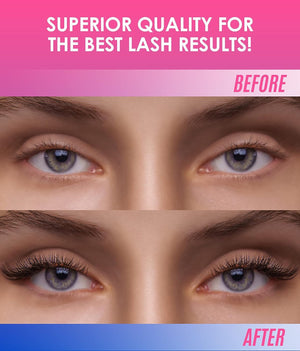 STACY LASH Lightning Speed Eyelash Extension Glue 10ml/0.34 fl.oz / 0.3 Sec Dry/Retention – 6-8 Weeks/Extra Strong Black Adhesive/Lash Tech Supplies