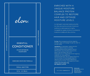 Elon Complete Care Kit for Thinning Hair – Elon Essential Shampoo & Conditioner Set + R3 Extra Strength Hair Growth Supplement – NO Sulfates, Parabens or Phthalates