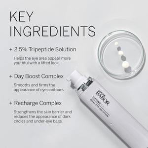 DOCTOR BABOR Lifting Rx Dual Eye Solution, Morning & Night Eye Cream, Day Boost Complex Smooths & Firms, Night Recharge Complex Reduces Dark Circles & Under-Eye Bags, Target Crow's Feet & Wrinkles