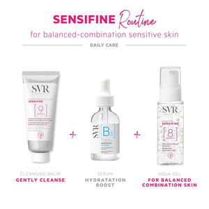 SVR - Sensifine Aqua Gel - Sensitive Skin Relief - Instant Cooling Effect - Minimalist Ingredients - Enriched with Panthenol and Aloe Vera - 97% Natural Origin, Dermatologically Tested - 1.3 fl.oz