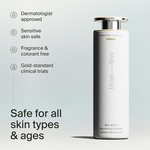 Timeline Mitopure™ Resurfacing Face Exfoliator- with Plant-Based Acids to Purify, Tone, Hydrate, Refine Texture & Unclog Pores - 3.38 Fl Oz