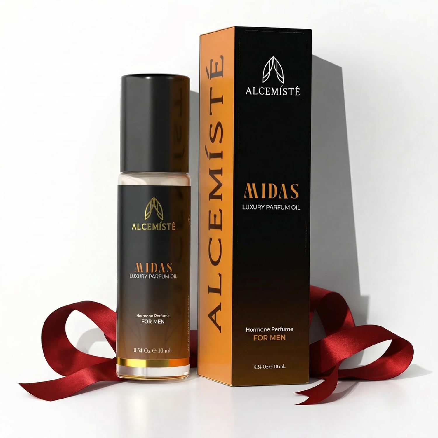 Concentrated Cologne For Men - Long-Lasting Mens Cologne - Pheromones-Infused Oil-Based Perfume For Him - Intense Formula - Travel Size, Rollerball Fragrance - 0.34 oz (10 mL)