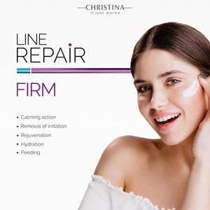 -CHRISTINA- Line Repair Night Cream with Hyaluronic Acid | Experience Refreshed, Elastic Skin with Our Soothing Night Cream | Suitable for Normal to Dry Skin 50ml / 1.7 fl.oz