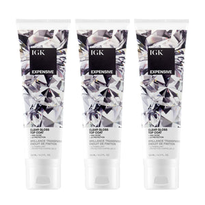 IGK Expensive Amla Oil Hi-Shine Topcoat – In-Shower Gloss Treatment for High Shine, UV Protection, and Color Enhancement – Vegan & Cruelty-Free
