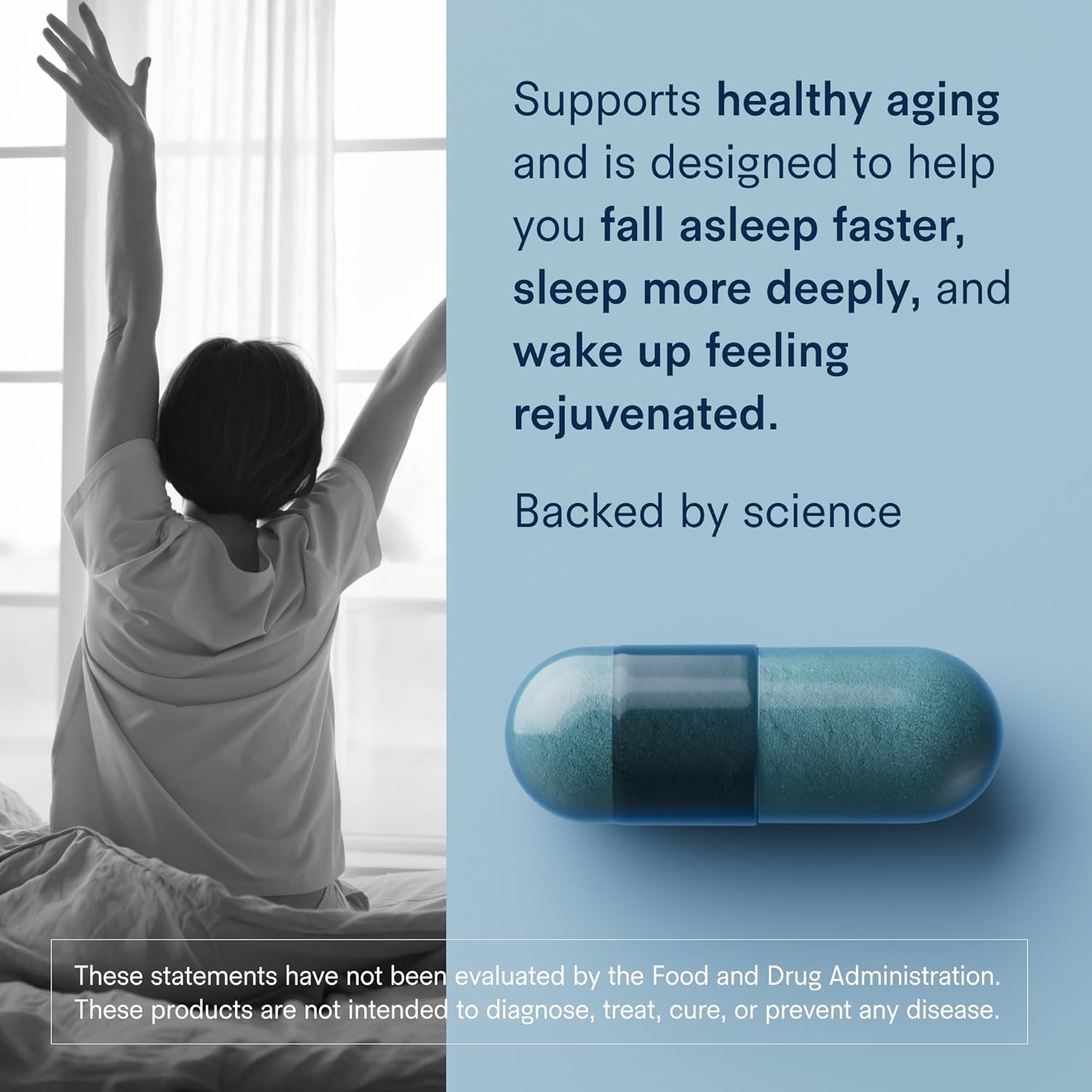 Tally Health Restore Better Sleep Supplement | Magnesium Bisglycinate, L-Theanine & Apigenin - Melatonin-Free Nighttime Relaxation & Sleep Support - Vegan, Non-GMO, Gluten Free | 90 Capsules