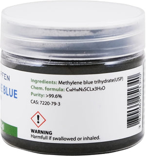 Heiltropfen Methylene Blue Powder 0.88 Oz - 25 g | Ultra High Purity | USP Pharma Grade Ingredients - Third-Party Tested | Formaldehyde Free | incl. Spoon