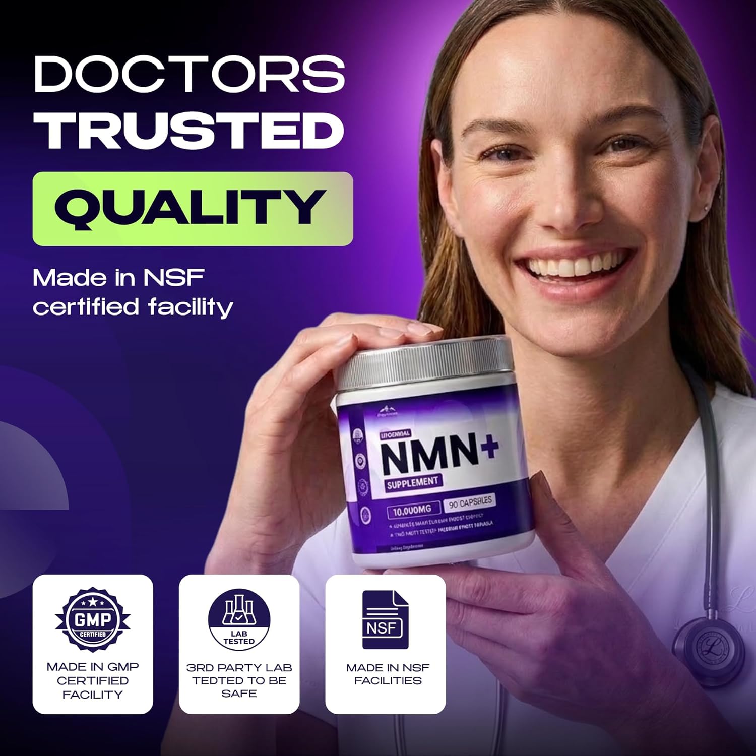 PURE HEALTH MAX NMN + NAD Supplement Bundle