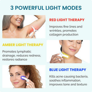 MyoGlow LED Neck Massager & 90-Day Niacinamide Serum