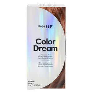 dpHUE Color Dream, Medium Brown - Ammonia-Free, Demi-Permanent Hair Color - Lasts 16 Washes - Boosts Shine - Paraben & Sulfate Free, Leaping Bunny Certified