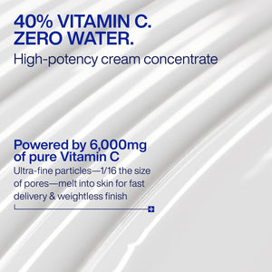 IOPE Expert Vitamin C 40% Concentrate Cream – High Potency Waterless Face Cream - Visibly Improvefs Dark Spots, Evens Tone, and Smooths Fine Lines - 0.67 fl. oz.