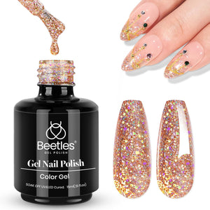 Beetles Red Gel Polish, Merlot Wine, 15ML Dark Red Gel Nail Polish