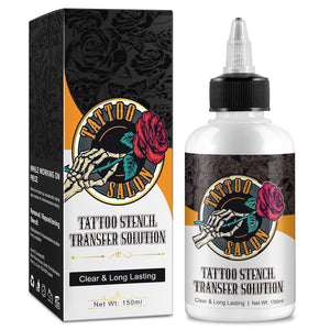 Tattoo Stencil Transfer Gel, 150ml Magic Cream for Stencil Paper & Machines, Vegan & Non-Toxic, Sharp & Long-Lasting Stencils for Tattoo Artists
