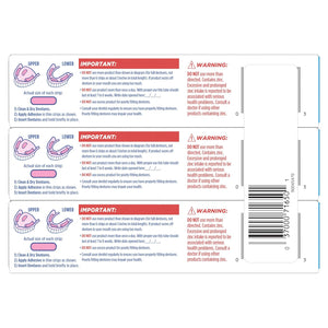 Fixodent Complete Denture Adhesive Cream, Original, 2.4 oz (3-Pack) – Strong False Teeth Glue, Secure Dental Adhesive for Full and Partial Plates, Packaging May Vary