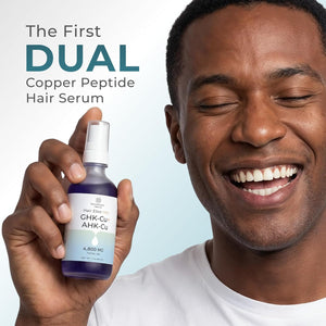 Neurogan GHK-Cu + AHK-Cu Hair Serum Pro - Lightweight Scalp Serum with Dual Copper Peptides - Daily Hair & Scalp Use, Cosmetic Product